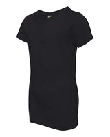 Next Level N3710 Youth Girls Princess T-Shirt #color_BLACK