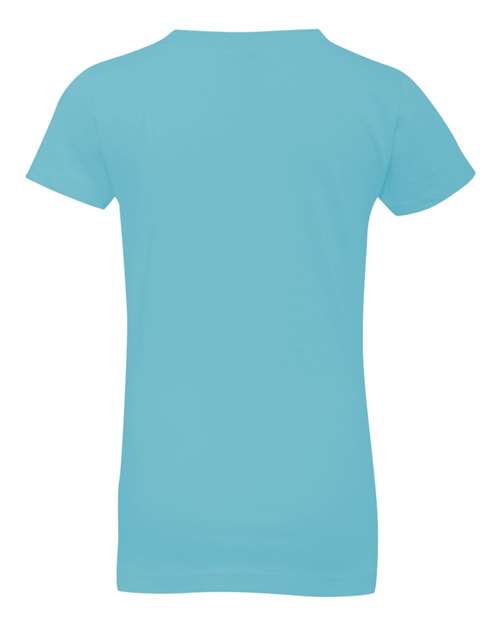 Next Level N3710 Youth Girls Princess T-Shirt #color_CANCUN