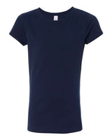 Next Level N3710 Youth Girls Princess T-Shirt #color_MIDNIGHT NAVY