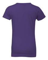 Next Level N3710 Youth Girls Princess T-Shirt #color_PURPLE RUSH