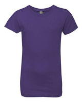 Next Level N3710 Youth Girls Princess T-Shirt #color_PURPLE RUSH