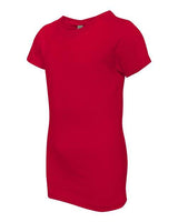 Next Level N3710 Youth Girls Princess T-Shirt #color_RED