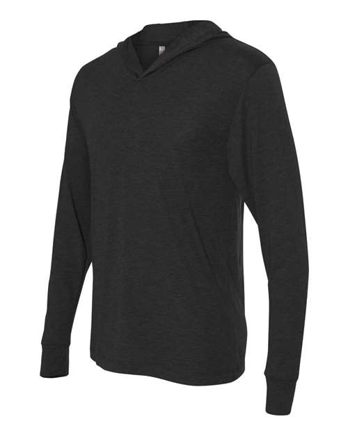 Next Level N6021 Adult Triblend Long-Sleeve Hoody #color_VINTAGE BLACK