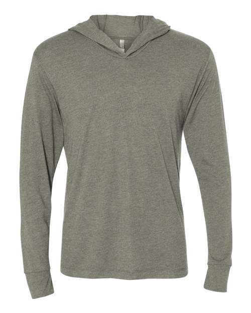 Next Level N6021 Adult Triblend Long-Sleeve Hoody #color_VENETIAN GRAY