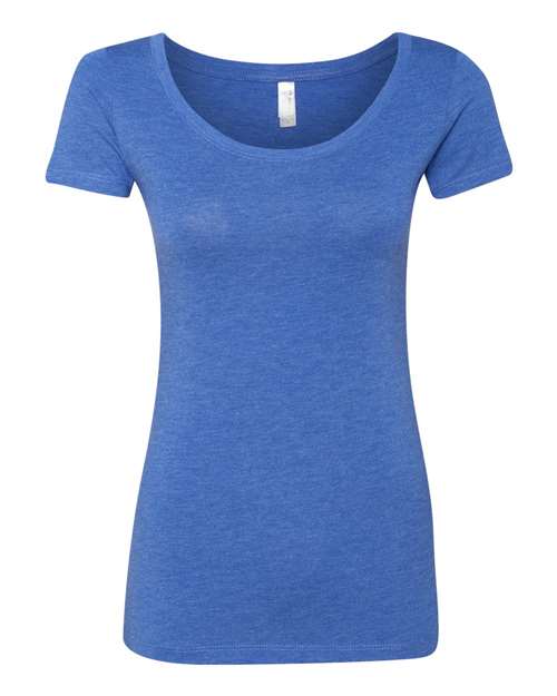 Next Level 6730 Ladies' Triblend Scoop #color_VINTAGE ROYAL