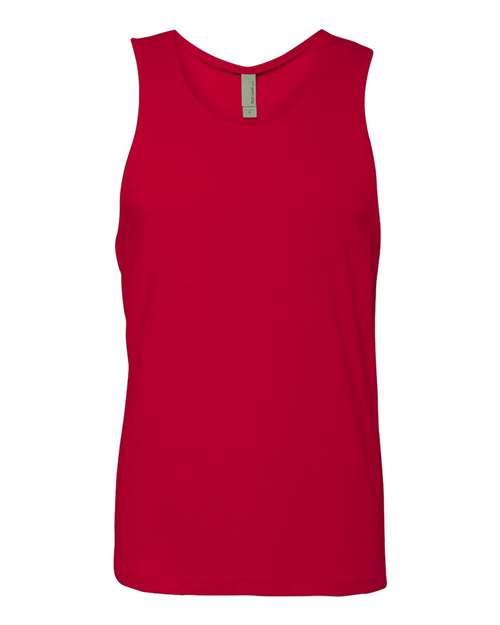 Next Level 3633 Men's Cotton Tank #color_RED