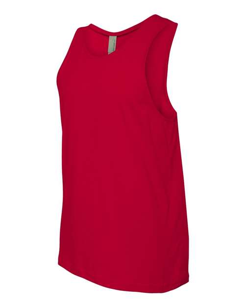Next Level 3633 Men's Cotton Tank #color_RED