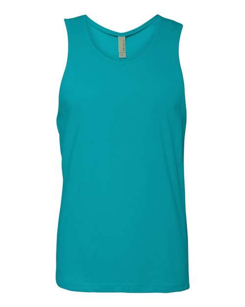 Next Level 3633 Men's Cotton Tank #color_TAHITI BLUE