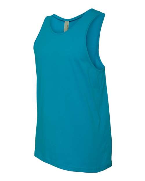Next Level 3633 Men's Cotton Tank #color_TURQUOISE