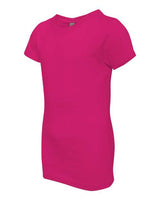 Next Level N3710 Youth Girls Princess T-Shirt #color_RASPBERRY
