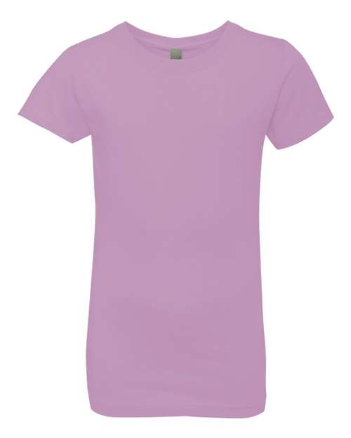 Next Level N3710 Youth Girls Princess T-Shirt #color_LILAC