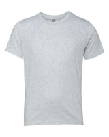 Next Level N6310 Youth Triblend Crew #color_HEATHER WHITE