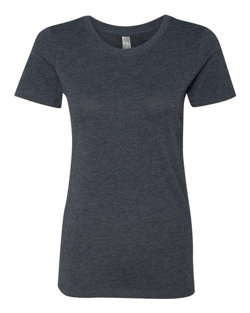 Next Level 6710 Ladies' Triblend Crew #color_VINTAGE NAVY