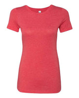 Next Level 6710 Ladies' Triblend Crew #color_VINTAGE RED