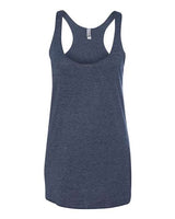Next Level 6733 Ladies' Triblend Racerback Tank #color_VINTAGE NAVY