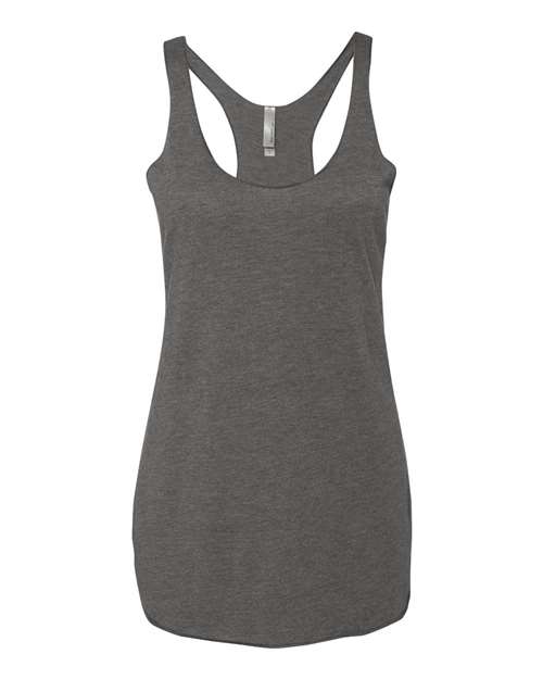 Next Level 6733 Ladies' Triblend Racerback Tank #color_PREMIUM HEATHER