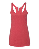 Next Level 6733 Ladies' Triblend Racerback Tank #color_VINTAGE RED