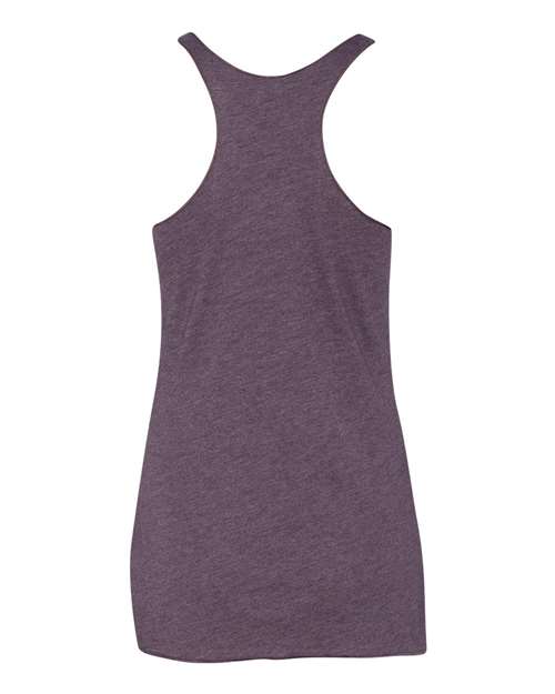 Next Level 6733 Ladies' Triblend Racerback Tank #color_VINTAGE PURPLE
