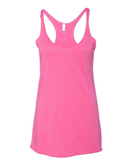 Next Level 6733 Ladies' Triblend Racerback Tank #color_VINTAGE PINK