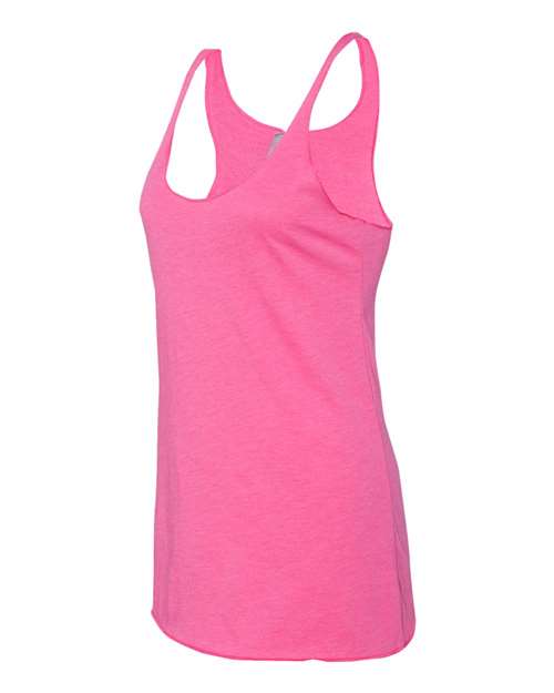 Next Level 6733 Ladies' Triblend Racerback Tank #color_VINTAGE PINK
