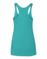 Next Level 6733 Ladies' Triblend Racerback Tank #color_TAHITI BLUE