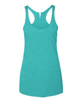 Next Level 6733 Ladies' Triblend Racerback Tank #color_TAHITI BLUE