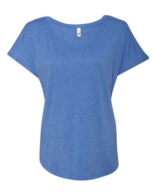 Next Level 6760 Ladies' Triblend Dolman #color_VINTAGE ROYAL