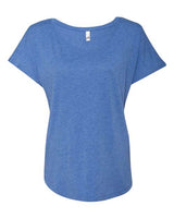 Next Level 6760 Ladies' Triblend Dolman #color_VINTAGE ROYAL