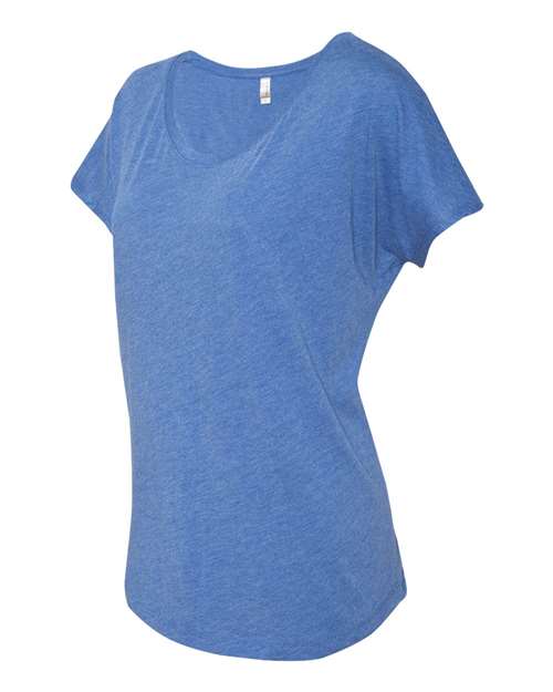 Next Level 6760 Ladies' Triblend Dolman #color_VINTAGE ROYAL