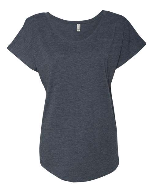 Next Level 6760 Ladies' Triblend Dolman #color_VINTAGE NAVY