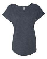 Next Level 6760 Ladies' Triblend Dolman #color_VINTAGE NAVY