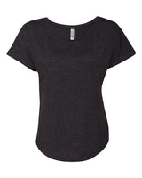 Next Level 6760 Ladies' Triblend Dolman #color_VINTAGE BLACK