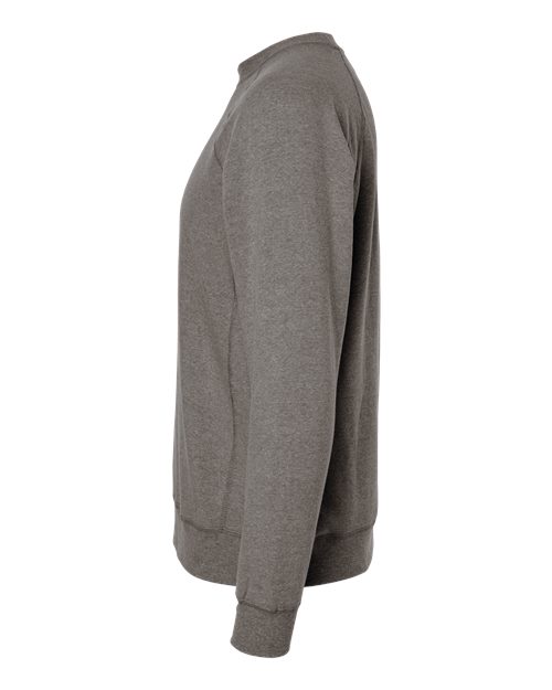 Independent Trading Co. PRM30SBC Special Blend Crewneck Raglan Sweatshirt #color_Nickel