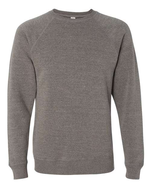 Independent Trading Co. PRM30SBC Special Blend Crewneck Raglan Sweatshirt #color_Nickel