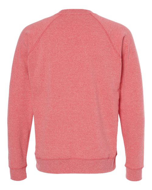 Independent Trading Co. PRM30SBC Special Blend Crewneck Raglan Sweatshirt #color_Pomegranate