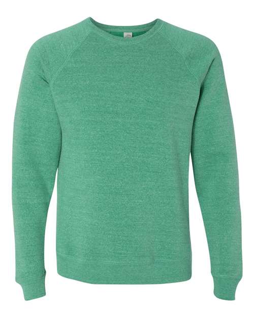 Independent Trading Co. PRM30SBC Special Blend Crewneck Raglan Sweatshirt #color_Sea Green