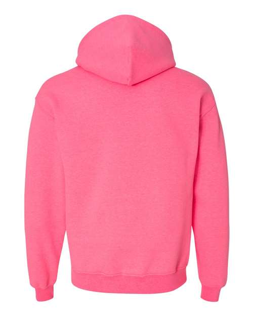Gildan G185 Adult Heavy Blend 50/50 Hooded Sweatshirt #color_SAFETY PINK