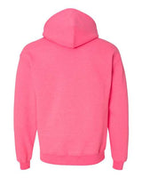 Gildan G185 Adult Heavy Blend 50/50 Hooded Sweatshirt #color_SAFETY PINK