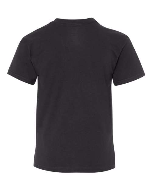 Hanes 498Y Youth Nano-T T-Shirt #color_BLACK