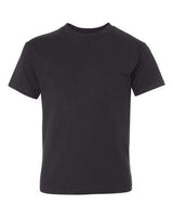 Hanes 498Y Youth Nano-T T-Shirt #color_BLACK