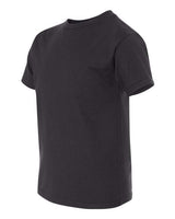 Hanes 498Y Youth Nano-T T-Shirt #color_BLACK