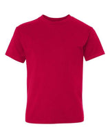 Hanes 498Y Youth Nano-T T-Shirt #color_DEEP RED