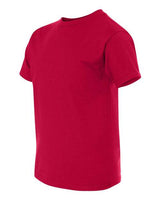 Hanes 498Y Youth Nano-T T-Shirt #color_DEEP RED