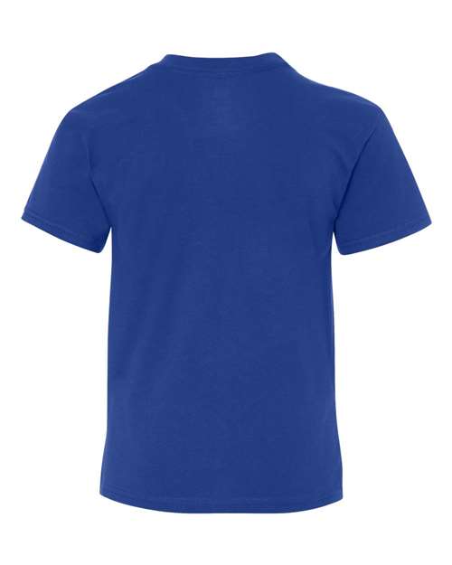 Hanes 498Y Youth Nano-T T-Shirt #color_DEEP ROYAL