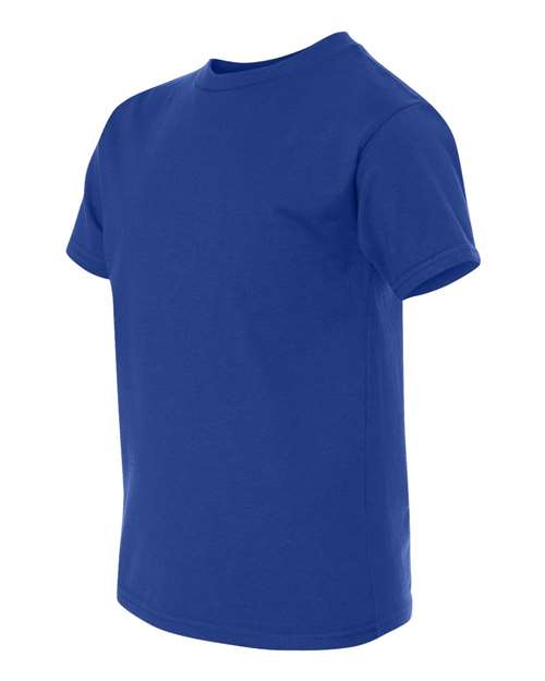 Hanes 498Y Youth Nano-T T-Shirt #color_DEEP ROYAL