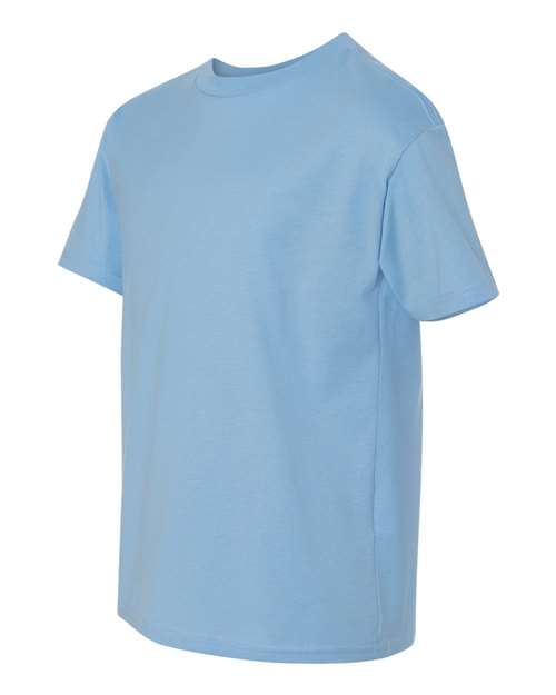 Hanes 498Y Youth Nano-T T-Shirt #color_LIGHT BLUE