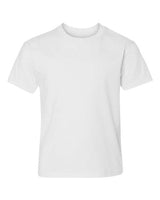 Hanes 498Y Youth Nano-T T-Shirt #color_WHITE