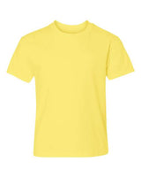 Hanes 498Y Youth Nano-T T-Shirt #color_YELLOW