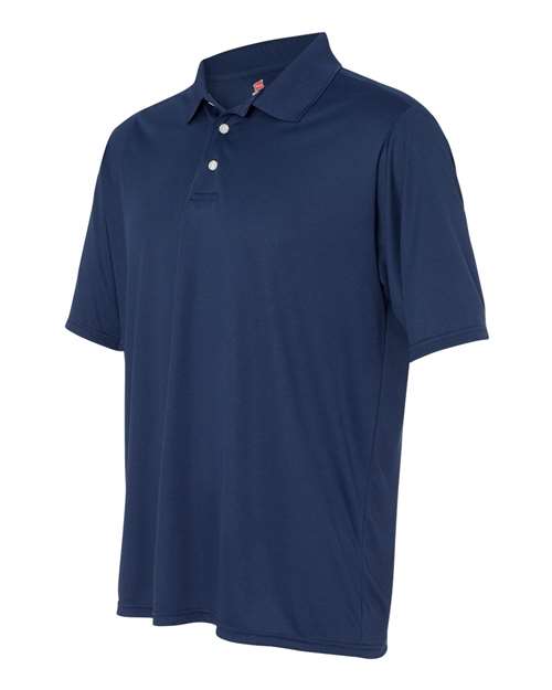 Hanes 4800 Men's 4 oz. Cool Dri with Fresh IQ Polo #color_NAVY