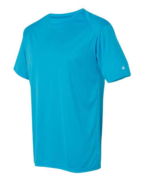 Badger 4120 B-Core Sport Shoulders T-Shirt #color_Electric Blue